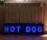 LED REKLAMA WEWNĘTRZNA HOT DOG 88x25 SZYLD
