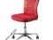Obrotowy FOTEL Biurowy KRZESŁO Biuro - CZERWONY!!!
