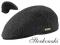 Czapka zimowa ciepła wełna, kaszkiet vintage 57 cm