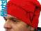 Czapka Zimowa Stoprocent Spatter Czerwona