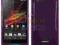 Niezniszczalne Etui Pokrowiec Sony Xperia L Purple