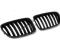 GRILL NERKI BMW E84 X1 OD 09 BLACK CZARNE NOWE FV