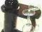 Stojak wino butelki kieliszki drewno drink bar
