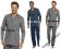 ROZPINANA PIŻAMA MĘSKA DŁ.RĘKAW Italian Fashion XL
