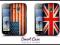 VINTAGE FLAG SAMSUNG S DUOS s7562/TREND s7560 etui