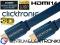 KABEL Clicktronic HDMI-HDMI 1.4 3D HD PŁASKI 3m