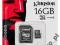 Kingston microSDHC 16GB class4 + adapter