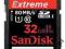 SanDisk Extreme SDHC 32GB UHS-I 80 MB/s