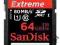 SanDisk Extreme SDXC 64GB UHS-I 80 MB/s