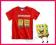 SPONGE BOB NICKELODEON BLUZKA CZERWONA 116 SALE