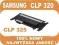 TONER DO SAMSUNG CLP320 CLP325 BK CLP325W CLX3185