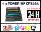 4x TONER HP LaserJet Pro 200 Color M251n M251nw !!