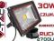 halogen led 230v 30w czujnik biała ciepła i zimna