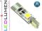 Żarówka T10 W5W can bus 4 SMD 5050 xenon LEDLUMEN