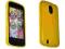 Etui żółty Gel ZTE Blade III + folia na wymiar