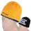 1ERCZ03 ERROR CZAPKA ZIMOWA DWUSTRONNA czarnożółta