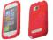 Kauczuk Elastyczne Etui Red Nokia Lumia 710 +folia