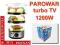 METALOWY PAROWAR TV1200W 3 Poziomy HIT TURBO MOC