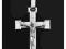 32 Krzyż ze SREBRA p.925 z UKRZYŻOWANYM JEZUSEM!
