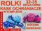 ROLKI kpl. KASK OCHRANIACZE reg. 32-35 KOLORY