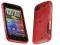 Red etui S-Line elastyczne HTC Sensation +folia