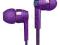 Sluchawki Philips SHE7055PP/00 (fioletowe douszne)