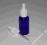 Butelka szklana z pipetą, NIEBIESKA  - 30 ml