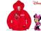 DISNEY MINNIE MOUSE BLUZA POLAR CZERWONA 116