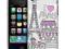 Etui APPLE iPHONE 3 3G 3GS I LOVE PARIS PARYŻ !!!