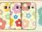 SAMSUNG GALAXY Y DUOS S6102 head FLORAL etui