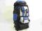 -50% PLECAK DUŻY TURYSTYCZNY 65L CZARNY +NIEBIESKI