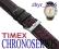 Mocny brązowy pasek do zegarka TIMEX T2N725 - 22mm