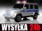 Mercedes G55 KOMPRESOR Policja SREBRNY sterowany