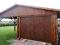 Wiata garażowa dwustanowiskowa 7/6m
