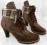 SEXOWNE SZTYBLETY BOTKI SKÓRA worker boots r. 39