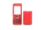 1893 Obudowa Nokia 6300 czerwona + klawiatura