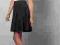 36(S) czarno-beżowy sukienka mini krótka EM-755