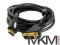 KABEL HDMI-DVI 3m GOLD 10Gb v1.3b 2560x1600p