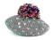 ~Szaleo~ czapka-beret WIELKI POMPON kolory /cz2703