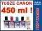 TUSZE canon CLI-551 PGI-550 MG5450 iP7250 + płyn !