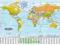 Świat. Mapa ścienna 1:20 mln Global Mapping