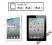 FOLIA POLIWĘGLANOWA APPLE iPad / iPad 2 / iPad 3