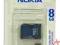 NOWA!  karta NOKIA micro sdhc 8 GB
