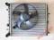 CHŁODNICA + WENTYLATOR VW POLO  1.2 1.4  2005-2009