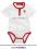 Body dziecięce FERRARI BABY GROW VEST - WHITE