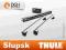 Bagażnik dachowy THULE WingBar 960 + 757 + kit