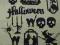 HALLOWEEN zestaw scrapków  wz2