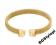 BRANSOLETKA LUNA BY BGSTYLEPL MESH GOLD