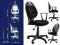 KRZESŁO OBROTOWE BIUROWE MAJA KOLOR CZARNY