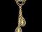 naszyjnik złoty elegancki 42 cm pr585 GRATISY